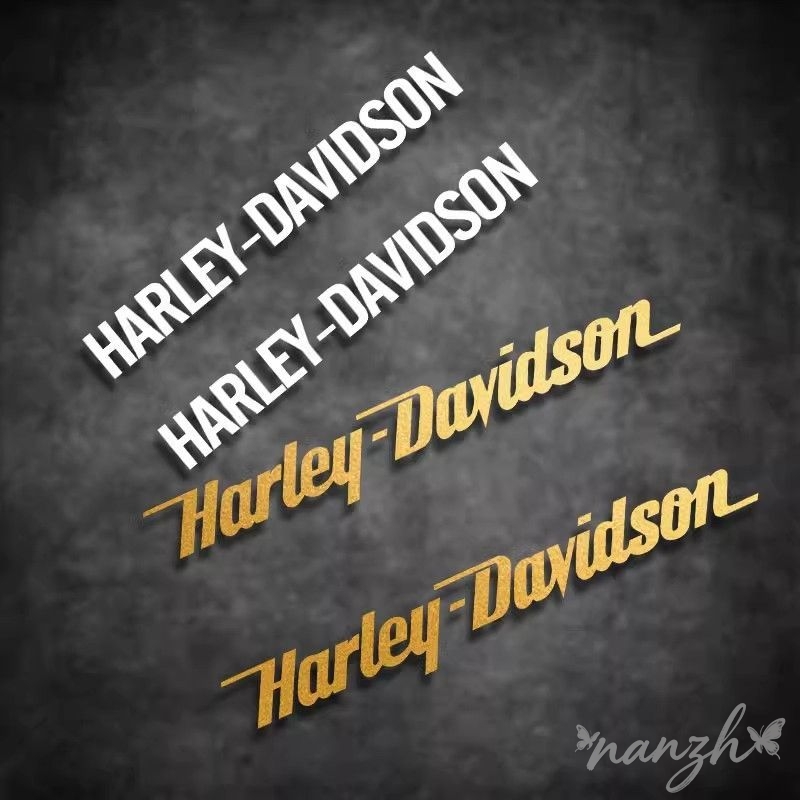 Motorcycle Gear Sale - Personalisierte Retro-Motorrad-Körperaufkleber für Harley Davidson, reflektierende