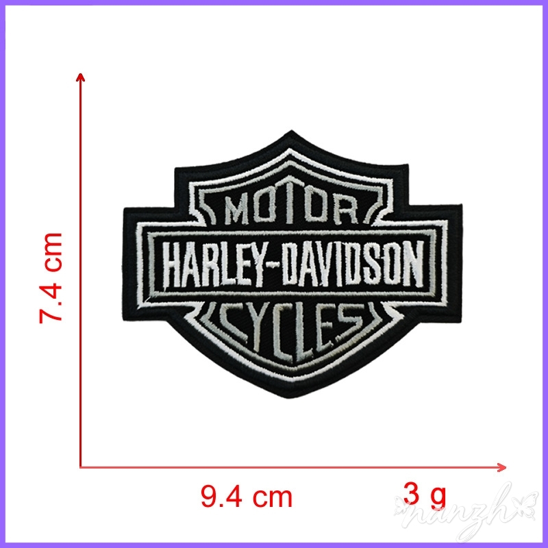 Motorcycle Gear Sale - Dekorativer Klettverschluss-Patch, Motorrad-Stickerei-Stoffpatch, Leder-Nähpatch für Harley