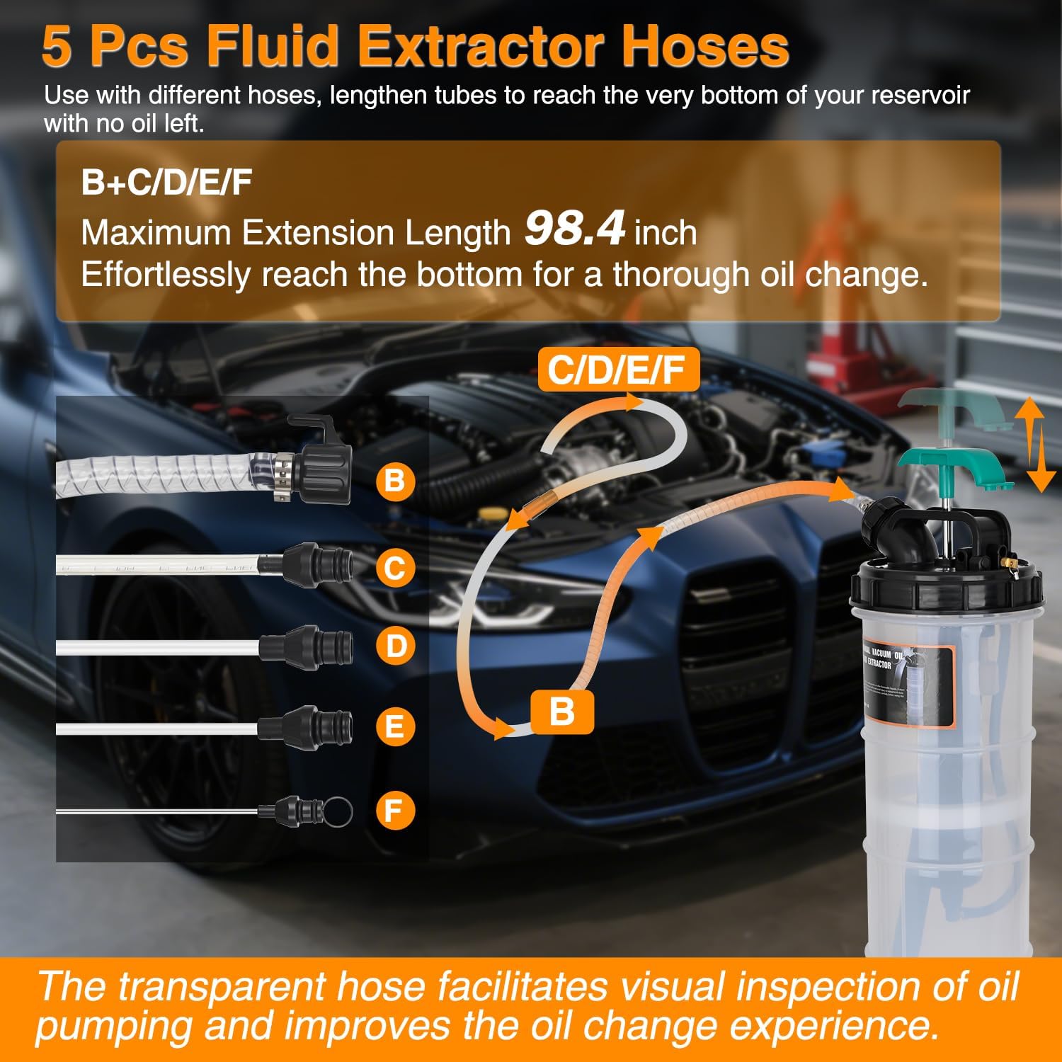 GOOACC Ölabsaugpumpe 9L Manuel – Motorcycle Gear Oil Bewertung und Preis