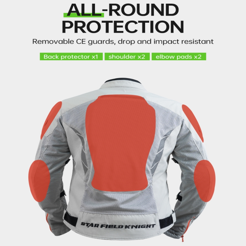 SFK Grau-weiße Motorradjacke f – Motorcycle Gear White Bewertung und Preis