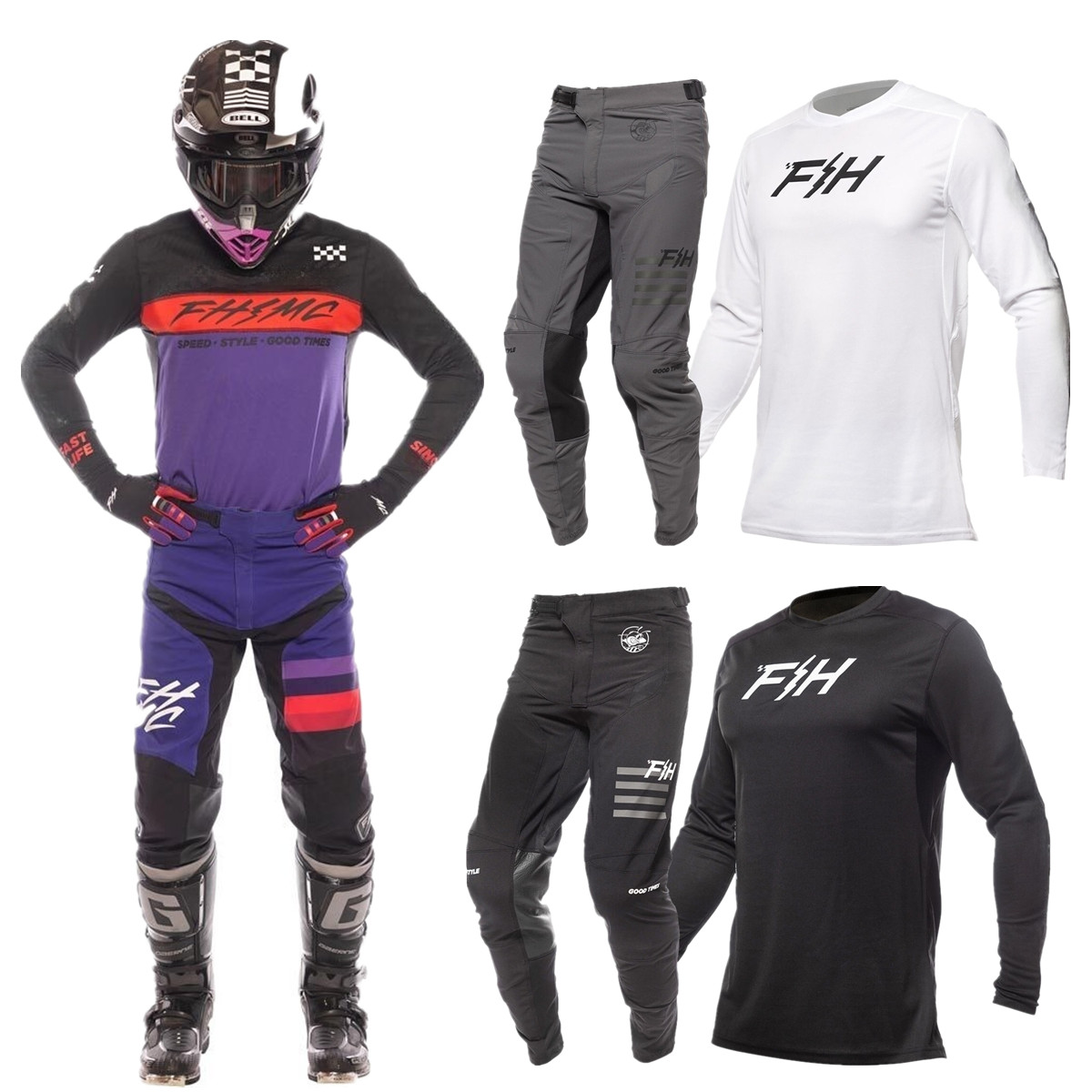 2026 FH Motocross Gear Set Top – Motorcycle Gear Sale Bewertung und Preis