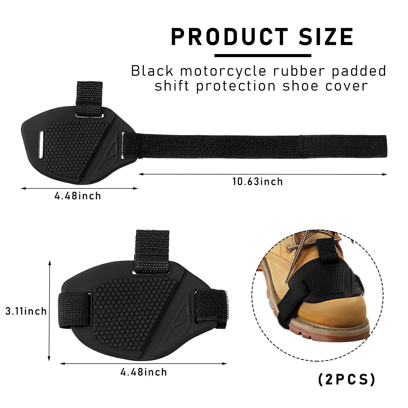 Wabenförmiger Rutschfester Sch – Motorcycle Gear Lever Cover Bewertung und Preis